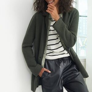 Anthropologie Women's Dark Green Blazer